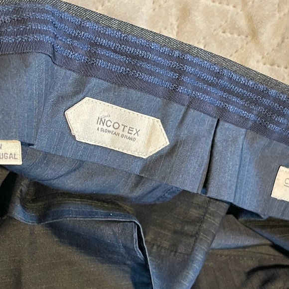 Incotex pants mens size 38x32 gray pre-owned condition - Picture 13 of 16